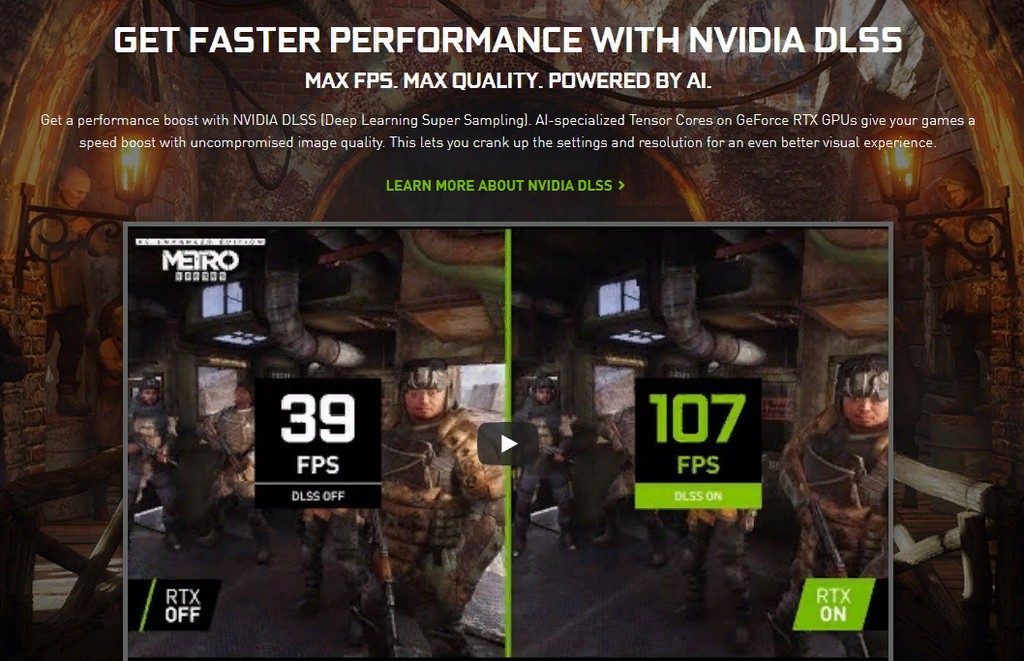Nvidia DLSS 2.0 is a new generation feature used to enhance the picture