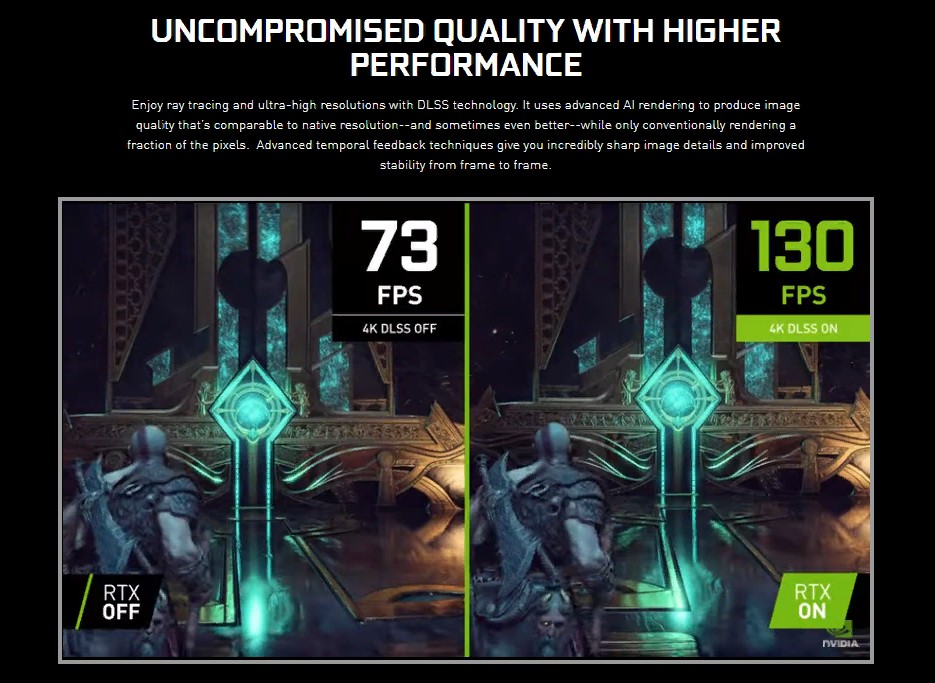 DLSS is a cool technology by Nvidia